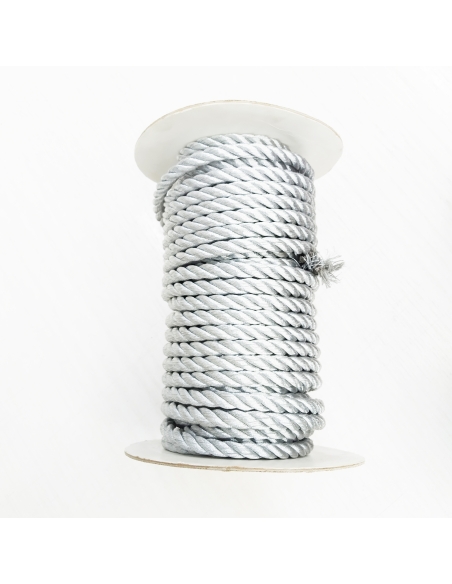 CINTA CUERDA PLATA C310231 8MM X 20M