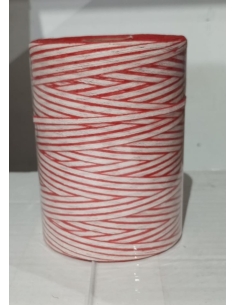 CINTA VEGETAL ROJA/BLANCA C/12