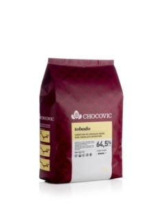 COBERTURA CHOCOLATE CHOCOVIC NEGRA TOBADO 64,5% B/1,5 KG