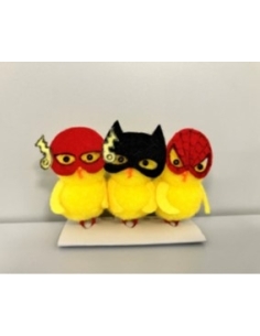 POLLITOS SUPER HEROES B/3 UND SN1