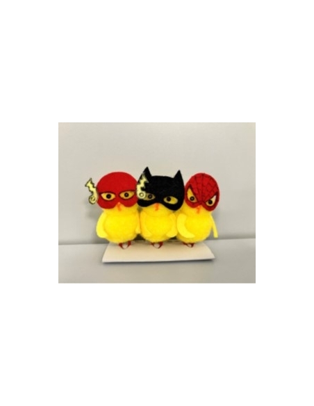 POLLITOS SUPER HEROES B/3 UND SN1