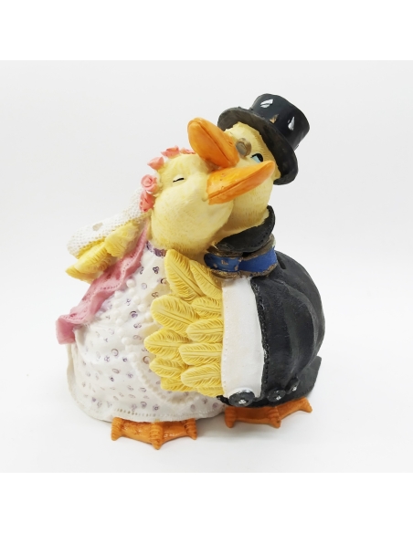 PAREJA NOVIOS PATOS HUCHA 8341