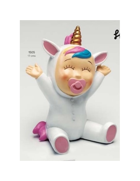 HUCHA BEBE UNICORNIO ROSA 1505