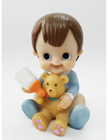 HUCHA BEBE NIÑO OSITO BIBERON 1490 28176