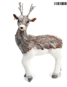 CIERVO NATURAL DE PIE 12186