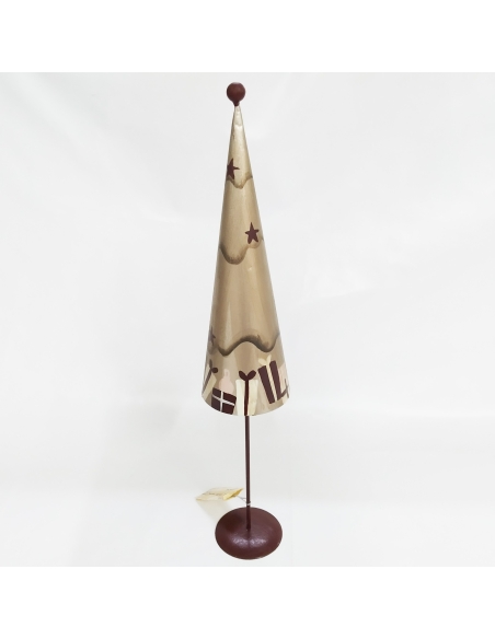 CONO METAL CREMA 45CM PACK 2