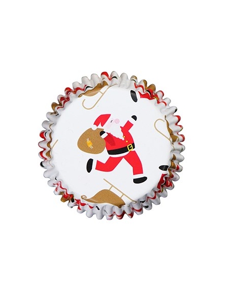 CAPSULAS METALIZADA PAPA NOEL 30U PME