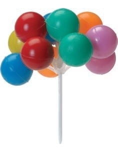 GLOBOS PLASTICO PEQUEÑOS RF.0880 P.4U