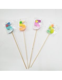 VELAS MAGICAS PALITO Nº 5 C/ 12