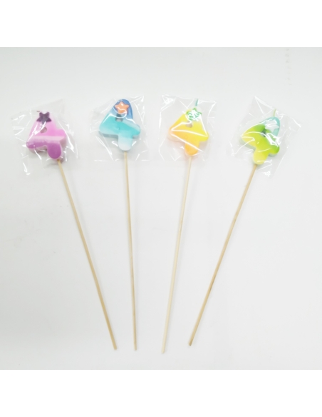 VELAS MAGICAS PALITO Nº 4 C/ 12