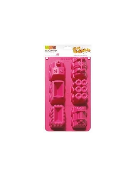 MOLDE SILICONA TREN RF 3148