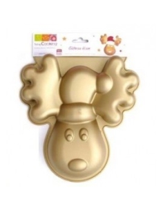 MOLDE SILICONA CABEZA RENO