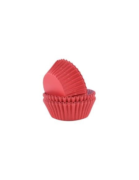 CAPSULA CUPCAKES ROJO P/50