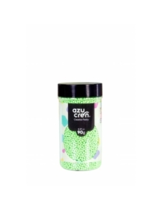MINI BOLA AZUCAR VERDE PASTEL AZUCREN 2 MM 90 GR