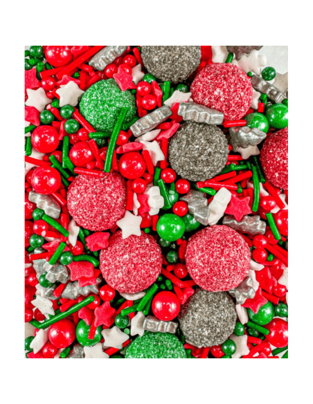 SPRINKLES NAVIDAD BRILLANTE AZUCREN B/90 GR