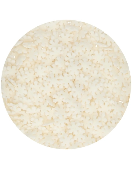SPRINKLES COPOS DE NIEVE BLANCOS 50GR FUNCAKES