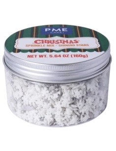 SPRINKLES SILVER SHINING STARS PME B/160 GR