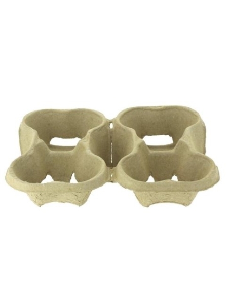 PORTAVASOS DIVISIBLE FIBRA PAPEL 4 Y 2 UNID T/50 UND