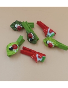 PINZAS MARIQUITAS/SETAS P/12 UND