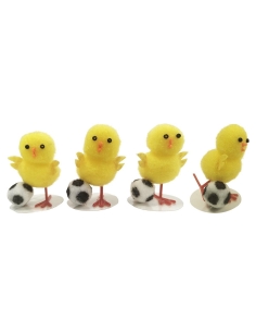 POLLITO FUTBOLISTA 5 CM C/24 SH5