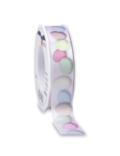 CINTA HUEVOS PASCUA PASTEL 25MM X 20 M 8352520600