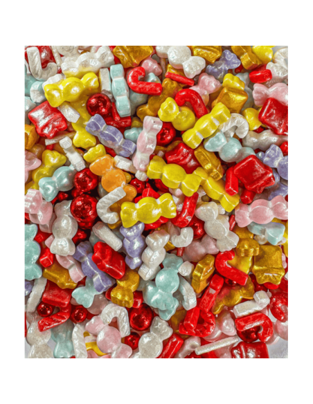 SPRINKLES ADORNOS NAVIDEÑOS AZUCREN B/90 GR