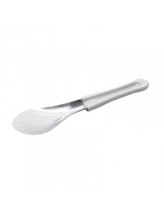 PALETA INOX HELADO MANGO BLANCO 27CM
