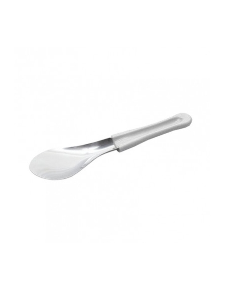PALETA INOX HELADO MANGO BLANCO 27CM