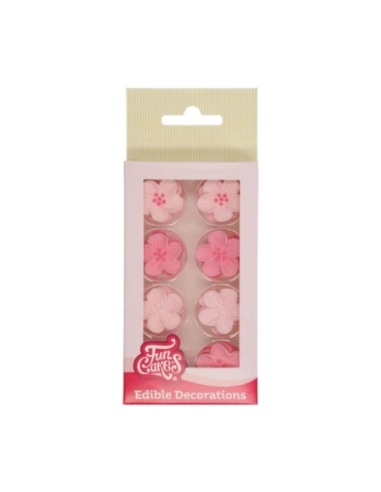 FLORES AZUCAR ROSA FUNCAKES 24 UND F50595 FC01233