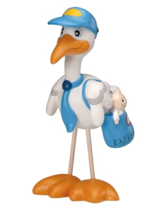 CIGÜEÑA CARTERA EXPRESS AZUL 16CM 120306