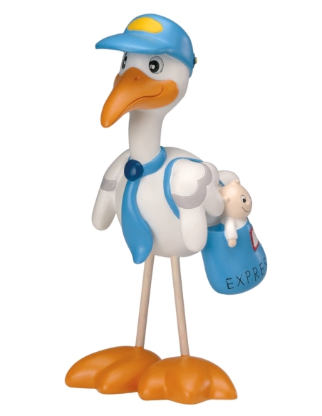 CIGÜEÑA CARTERA EXPRESS AZUL 16CM 120306