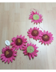 GIRASOLES GUIRNALDA ROSA PACK 6UNI 70134