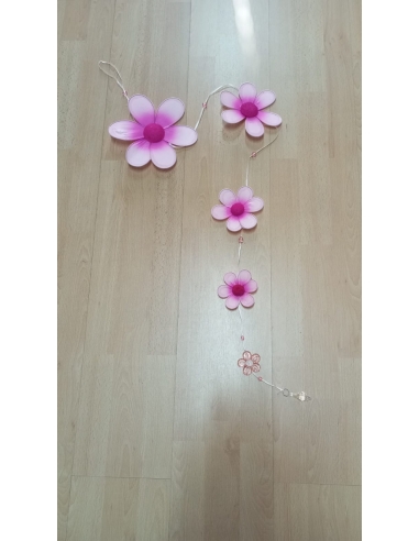 GUIRNALDA MARGARITAS  FUCSIA 155 CM 90162 OFERTA