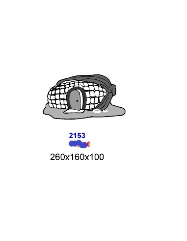 MOLDE CHOCOLATE CASITA PANOCHA MAIZ 260x160x100