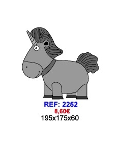 MOLDE CHOCOLATE UNICORNIO 195x175x60 2252