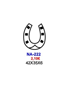 MOLDE CHOCOLATE HERRADURA REF.222