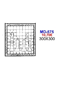 MOLDE CHOCOLATE FIGURAS AJEDREZ MD-575