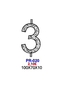 MOLDE CHOCOLATE PIRULETA NUMERO 3