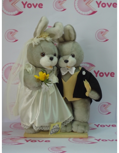 PAREJA NOVIOS CONEJOS GRANDES REF: 484