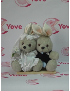 PAREJA NOVIOS CONEJOS REF: 486