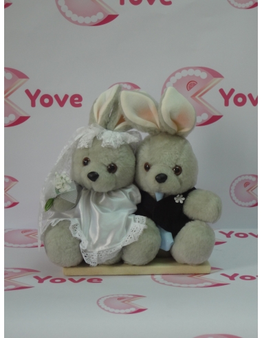 PAREJA NOVIOS CONEJOS REF: 486