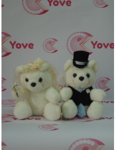 PAREJA NOVIOS OSITO PELUCHE RF.423