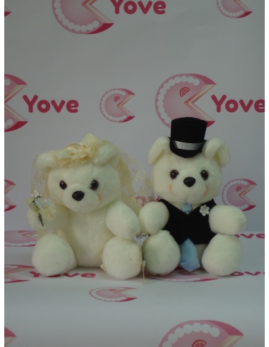 PAREJA NOVIOS OSITO PELUCHE RF.423
