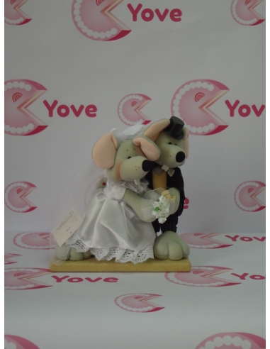 PAREJA NOVIOS RATONES REF: 491-492 CRYU
