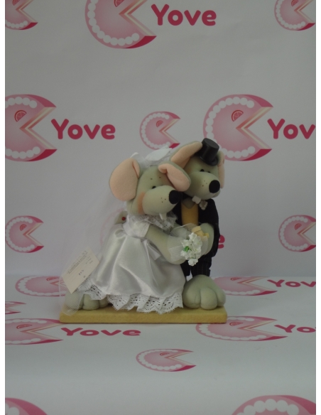 PAREJA NOVIOS RATONES REF: 491-492 CRYU