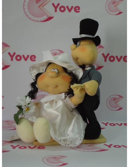 PAREJA NOVIOS GROTESCOS NUEVOS REF: 497