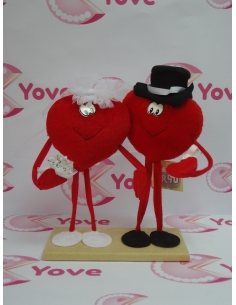 PAREJA NOVIOS CORAZON REF: 019-023-024 CRYU