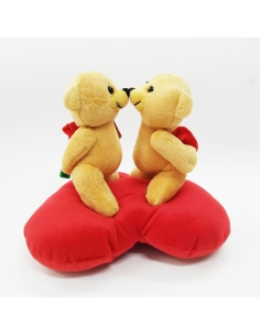 PAREJA OSITOS BESO CORAZON PEQ.035