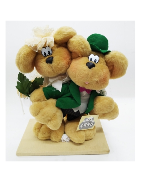 PAREJA NOVIOS PERROS SAN PATRICIO REF 455