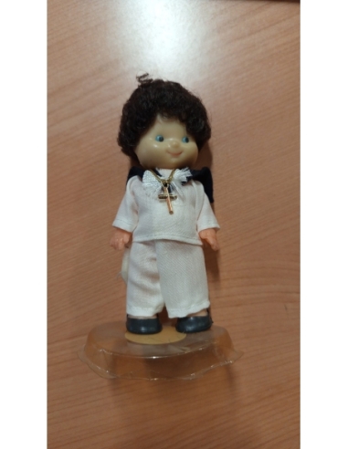 NIÑO COMUNION RUBIO O MORENO 15 CM